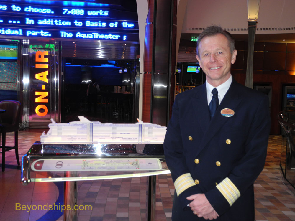 Hotel Director Martin Rissley of Oasis of the Seas